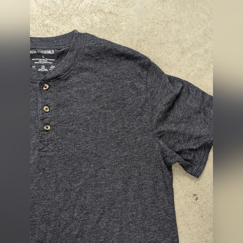 Real Essentials Short Sleeve Tee, Large